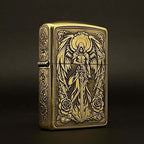 Custom Dark Angel Brass Lighter