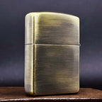 Tang Lion Brass Lighter - Windproof Refillable Pocket Lighter for Men
