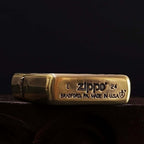King of Hearts Cherub Brass Lighter
