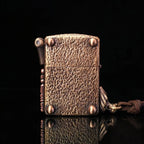 Custom Bull Skull Brass Lighter
