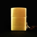 Elk Hunt Brass Lighter - Windproof Refillable Pocket Lighter for Men