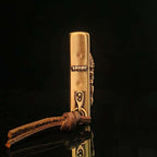 Custom Native Warrior Brass Lighter