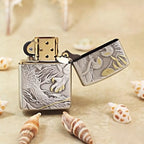 Custom Mecha Warrior Brass Lighter