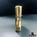 Zeus Brass Lighter - Windproof Refillable Pocket Lighter for Men