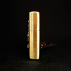 Authentic Zippo Gothic Jester Skull Brass Edition