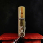 Owl Brass Lighter - Windproof Refillable Pocket Lighter for Men