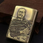 Personalized Photo Brass Lighter