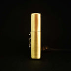 Wild Boar Hunt Brass Lighter - Windproof Refillable Pocket Lighter for Men