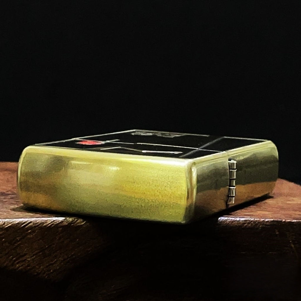 Classic Mafia Style Brass Lighter