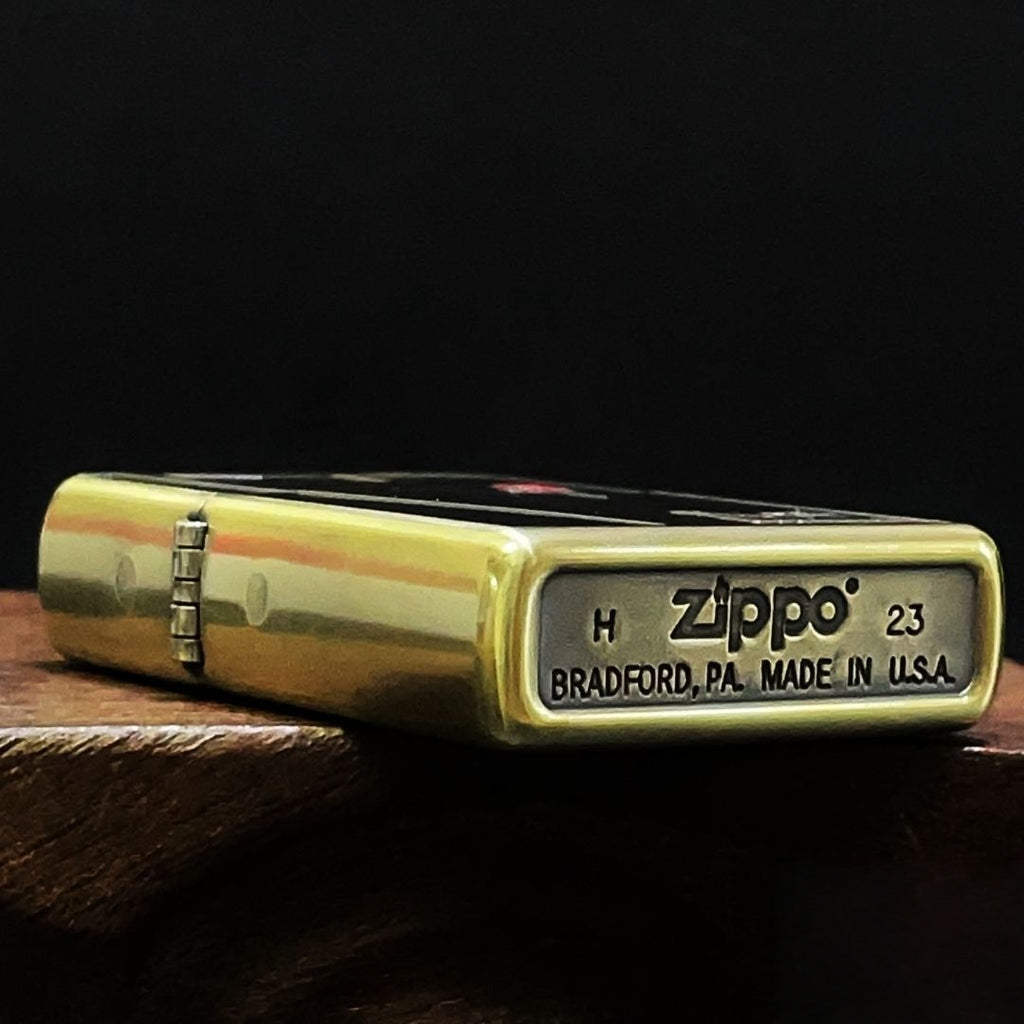Classic Mafia Style Brass Lighter