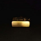 Fierce Tiger Brass Lighter - Windproof Refillable Pocket Lighter for Men