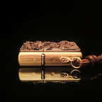 Custom Serpent Skull Brass Lighter