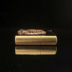 Custom Winged Goddess Brass Lighter