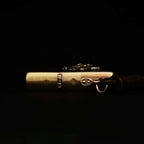 Wild Boar Hunt Brass Lighter - Windproof Refillable Pocket Lighter for Men
