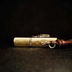 Descending Tiger Brass Lighter - Windproof Refillable Pocket Lighter for Men