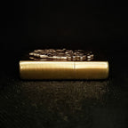 Authentic Zippo Gothic Jester Skull Brass Edition