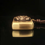 Custom Winged Goddess Brass Lighter