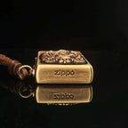 Custom Winged Goddess Brass Lighter