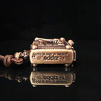 Custom Bull Skull Brass Lighter