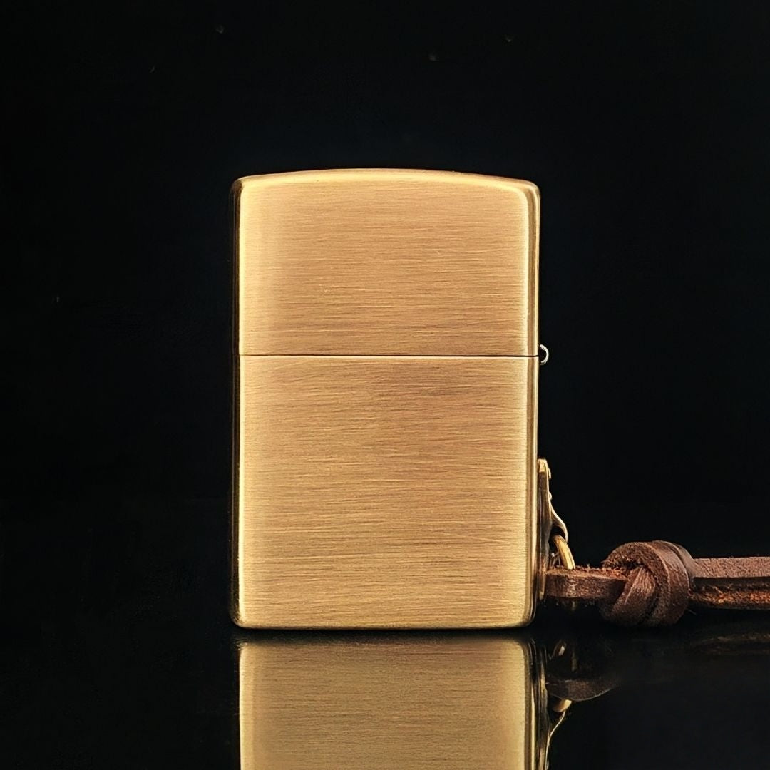Custom Cowboy Brass Lighter