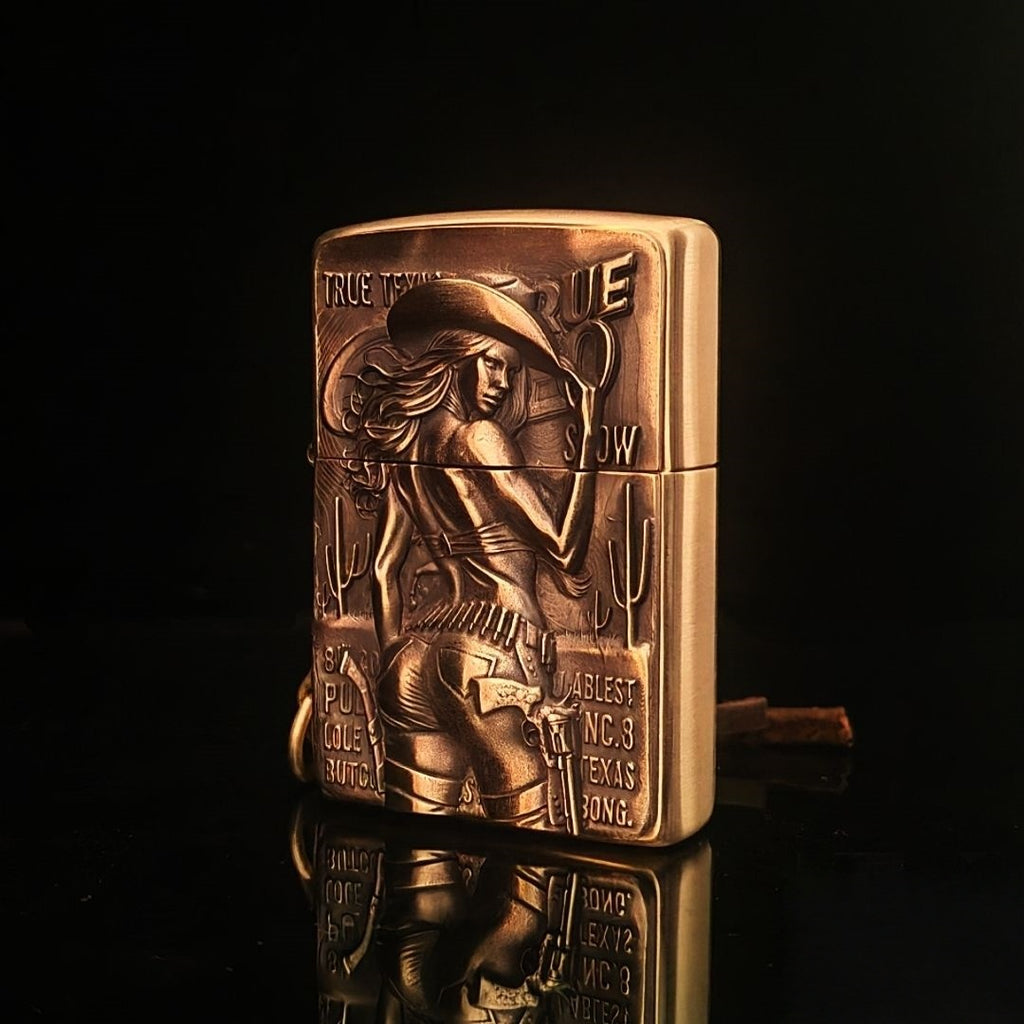 Vintage Cowgirl Brass Edition