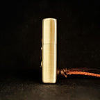 Authentic Zippo Vintage Brass Edition – Elegant Lady Relief Art Lighter