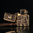 Custom Cowboy Brass Lighter