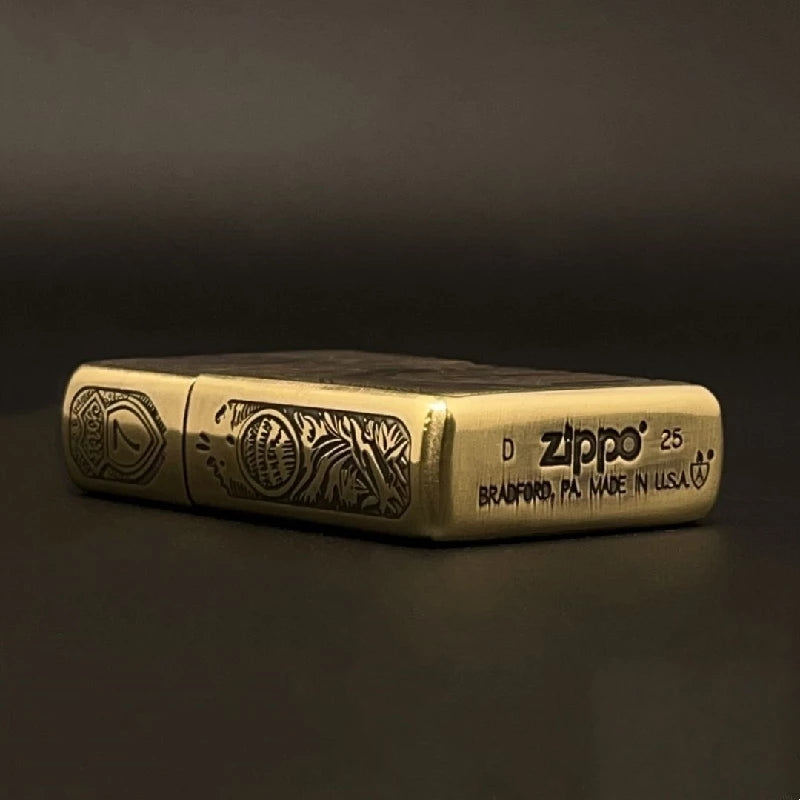 Route 66 Signature Brass Lighter