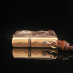 Custom Spider Web Brass Lighter