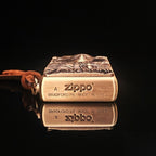 Custom Spider Web Brass Lighter