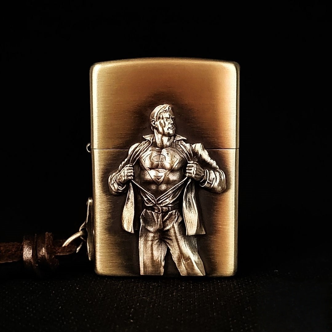 Superhero Emblem Brass Edition